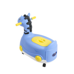 Baby Potty Horse Theme - Blue